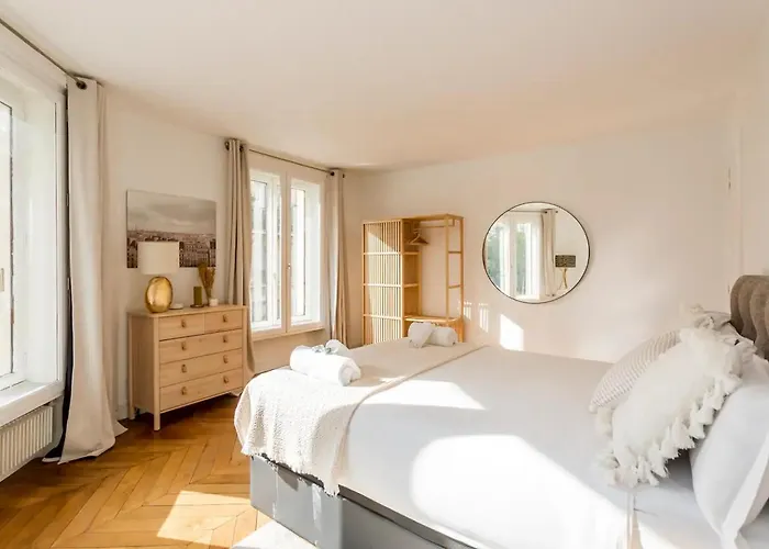 8p - 3br Le Marais Spacious - - Historic 파리